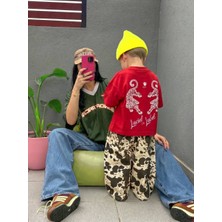Poala Kids Kamuflaj Balloon Jeans Erkek Çocuk