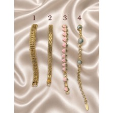 Gold Çoklu Zincir Kadın Bileklik Trend Şık Günlük Kombin Xuping Jewelry