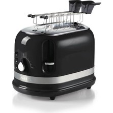 Ariete Ekmek Kızartma Makinesi 0149/02 - 815 Watt, Metal Gövde, 2 Dilim Kapasite, Buz Çözme, Isıtma, 6 Kıza