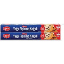 Roll-Up Silikonlu Kesilmiş Yağlı Pişirme Kağıdı (37 Cm. x 42 Cm.) 16 Yaprak / 2 Pk.