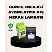 MiraLive Bahçe ve Veranda Için Güneş Paneli Ile Otomatik Şarj Olan LED Duvar Lambası