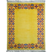 Kilim Co. Çiçek Desenli El Dokuma Türkmen Yörük Halısı 165X230 cm (3.8 M²)