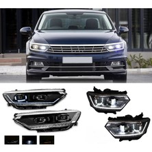 Volksvagen Passat B8 2015-2016-2017 R Line Ledli Ön Far
