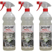Prosel Pro-X End. Yağ ve Kır Sökücü 1 Lt. x 3 Adet