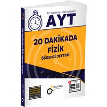 Dakika Yayınları Ayt 20 Dakikada Fizik Öğrenci Defteri