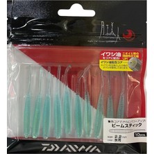 Daiwa Gekkabijin Beam Stick 2.2 5.5cm Lrf Silikon Yem 10 Adet Glacier