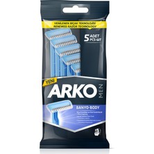 Popüler Sepet Men Banyo Tıraş Bıçağı 5'li