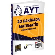 Dakika Yayınları Ayt 20 Dakikada Matematik Öğrenci Defteri
