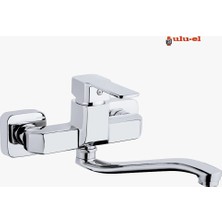 Ulu-El Aplik Lavabo Evye Mutfak Batarya Musluğu Çeşmesi