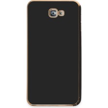 Uravas Store Samsung Galaxy J7 Prime Kılıf Volet Silikon - Siyah