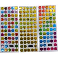 Ticon Sticker Simli Kabartmalı 3 Adet