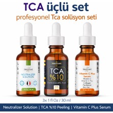 Doğal Eczane Tca Peeling %10 Serum Set 90 ml