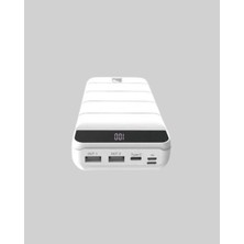 Techugo Çoklu Cihaz Uyumlu LED Ekranlı 50000 Mah Powerbank