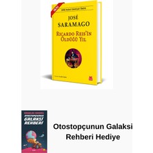 Kırmızı Kedi Yayınevi Ricardo Reis'in Öldüğü Yıl (Ciltli) + Otostopçunun Galaksi Rehberi