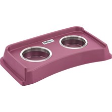 Reflex Care Versus Duo Kedi ve Köpek Mama Kabı - Mor