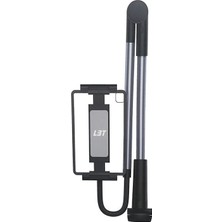 Pmr Tablet ve Telefon Tutucu Masa Standı 360° Döner Ayarlanabilir Metal Kollu 4.7-12.9 Inç Uyumlu