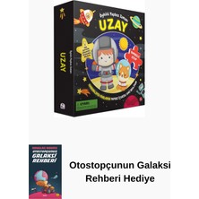 İndigo Kitap Öykülü Yapboz Zamanı - Uzay + Otostopçunun Galaksi Rehberi