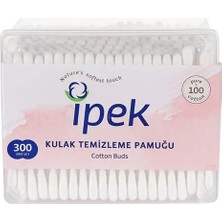 İpek Ipek Kulak Çubuğu 300 Lü Dikdörtgen