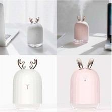 Techugo Aromaterapi Hava Nemlendirici Dekoratif USB Şarjlı Tavşan Nemlendirici