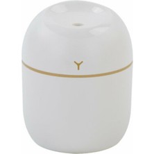 Techugo Mini Nemlendirici 5 Esans Hediyeli LED Işıklı Taşınabilir Aromaterapi Buhar Makinesi
