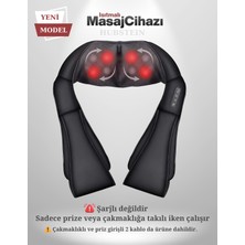 Hubstein Kneading Ovmalı Isıtmalı Masaj Yastığı Boyun Bel Sırt Omuz Masaj Aleti (Şarjlı Değildir)