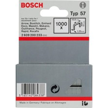 Bosch Zımba Teli TIP57 10,6X1,25X14MM 1000LI