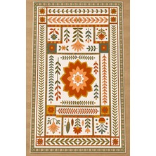 Chilai Home Noru Makinede Yıkanabilir Kaymaz Taban Leke Tutmaz Dijital Salon Halısı Mutfak Halısı ve Yolluk