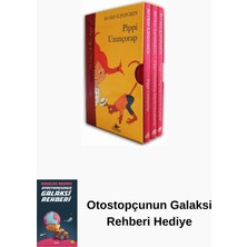 Pegasus Yayınları Pippi Uzunçorap Serisi Kutulu Özel Set + Otostopçunun Galaksi Rehberi