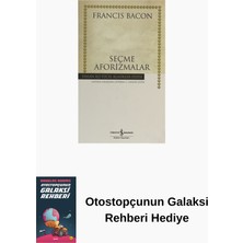İş Bankası Kültür Yayınları Seçme Aforizmalar + Otostopçunun Galaksi Rehberi