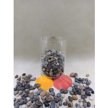 2 kg Akvaryum Taşı Dekoratif Balık Akvaryumu  Taşları (1-2 Cm) Doğal Taş