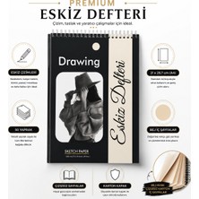 Dream Art Galery Sketchbook, Sketchpad,eskiz Defteri, A4 (21 cm x 29,7 Cm)