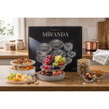 Ucuzunabak Miranda Sofra Sunum Seti 12 Parça 16+10CM