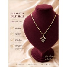 cm Jewelry Zarafetin Işıltı Hali Kız Çocuğu Kolye Gold Rengi