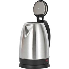 MiraLive Kettle Su Isıtıcı C F Priz Uyumlu 220 - 240 V Paslanmaz Çelik Kablolu