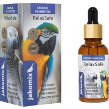 Jakomıx Relaxsafe Kuşlar Için Bitkisel Sakinleştirici Destek 30 ml