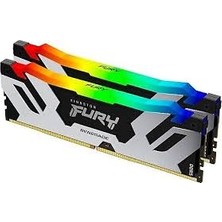 Kingston Fury Renegade KF564C32RSAK2/96 96GB (2X48GB) Ddr5 6400MHZ CL32 Rgb Masaüstü Bellek