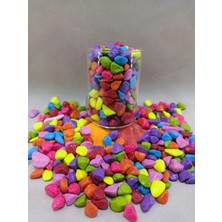 250  gr Akvaryum Taşı Dekoratif Balık Akvaryumu  Taşları (1-2 Cm) Karışık