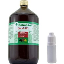 Röhnfried Gervit-W Vitamin 20 ml Orijinalden Bölme Kuş Bakım Ürünü Stres Azaltıcı Etki