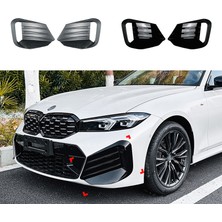 Ramm Bmw G20 Lcı Ön Tampon Bıçağı Sağ + Sol - Parlak Siyah -  G20 Lcı M Sport 2023+