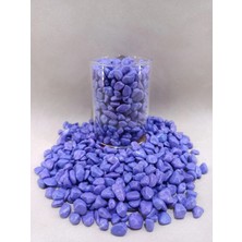 3 kg Mor Akvaryum Taşı Parlak Dekoratif- Akvaryum  Taşları (1-2 Cm)