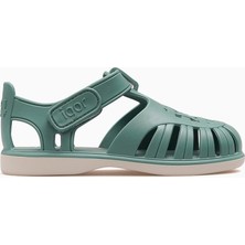 Igor Tobby Solid Bicolor Unisex Çocuk Sandalet 22Y BB355 Haki