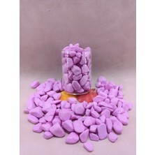 100  gr Akvaryum Taşı Dekoratif Balık Akvaryumu  Taşları (1-2 Cm) Pembe