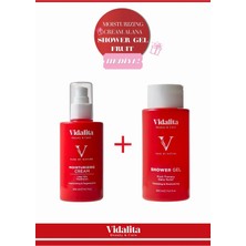 Vidalita Beauty & Care %10 Urea Nemlendirici Vücut Kremi 200 ml + Hediye Fruit Therapy Yoğun Nemlendirici Duş Jeli 340 ml Avantajlı Set