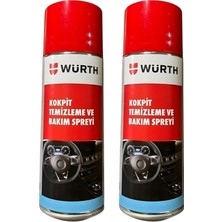 Würth Kokpit Temizleme ve Bakım Spreyi 400 M 2 Adet