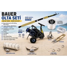 Olta Şefi Bauer Universal 3m 100-300 gr - 6000 Makina Hazır Olta Seti
