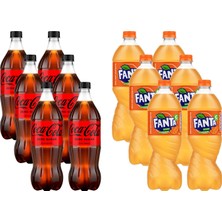 Coca-Cola Zero 1 Lt - Fanta 1 Lt 12 Li Karma Koli