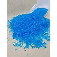 Dekoratif Mavi Epoksi Cam Kırığı – 1000 gr (2-4 Mm) | Hobi & Reçine Dolgu Parçası”