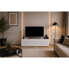 Sonorous Std 110I - Kmt - Wht 32 '' - 55''lcd LED Tv Tekerlekli Televizyon Sehpası
