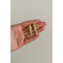 OkkoStore Oynar Balık 2'li Küpe