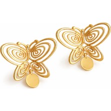 OkkoStore Masumiyet Müzesi Sallantılı Füsun Kelebek Küpe
